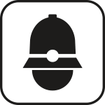 SR111 - Etichetta adesiva rifrangente Polizia Municipale