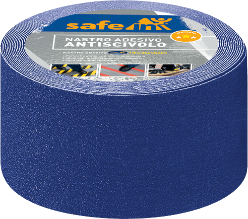 SWDS100B - rotolo antiscivolo tipo STANDARD h.mm 100 x m.18,3 colore BLU
