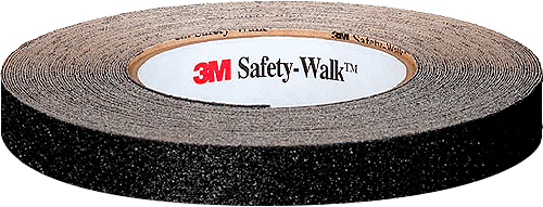 SWN019 - rotolo da m 18,2 antiscivolo Safety Walk nero H 19 mm