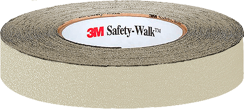 SWN022 - rotolo da m 18,2 antiscivolo Safety Walk trasparente h. mm 25