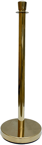 TDV201 - colonnina finitura ottone (cordone escluso)