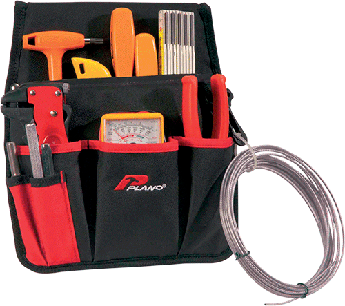 TPU534 - tasca portautensili con tasche interne e moschettone