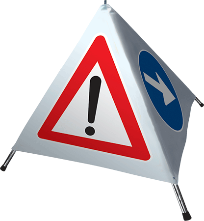 TS802 - Tendalino l.cm.80 con simbolo ALTRI PERICOLI