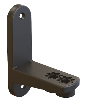TSMS15 - supporto a muro per testine da 5 e 10 mt.