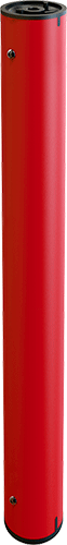 TSMS27R - colonnina ROSSA h.cm 81 da abbinare a testine da 5/10 mt e alla base