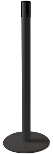 TSP202X - colonnina SAFE IN modello PLUS nera opaca SENZA nastro