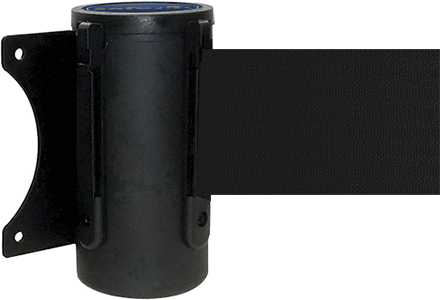 TST300N - testina a muro SAFE IN nera nastro 3 mt NERO