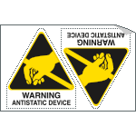 YE95291A - Sheet n. 2 label WARNING ANTSTATIC...