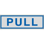 YE96680 - Label silver PULL