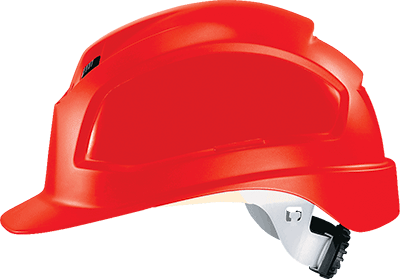 [ELE141R] ELE141R - elmetto UVEX PHEOS standard rosso