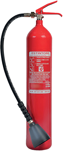 [EOCB05] EOCB05 - Estintore portatile a CO2 classe 113B da kg 5