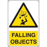 [EYE1756X] EYE1756X - sign hazard " FALLING OBJECTS "EN ISO 7010 W035