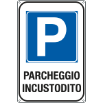 [FA5602Y] FA5602Y - Cartello scatolato parcheggio incustodito