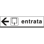 [FA6804L] FA6804L - Cartello scatolato ENTRATA SINISTRA