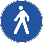 [FAH260088] FAH260088 - Disco  rifrangente HI NF88 PERSORSO PEDONALE