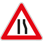 [FAR160019] FAR160019 - Triangolo rifrangente NF 19 STRETTOIA ASIMMETRICA DS