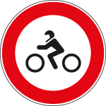 [FAR240056] FAR240056 - Disco rifrangente NF 56 TRANSITO vietato MOTOCICLI