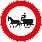 [FAR260053] FAR260053 - Disco rifr NF53 TRANS VIETATO VEICOLI TRAZIONE ANIMALE