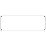 [FCR912] FCR912 - pannello integrativo solo bordino NEUTRO per cantieri temporanei