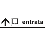 [FL6804A] FL6804A - Cartello indicazione ENTRATA avanti