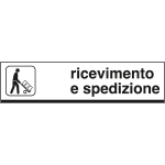 [FL6825] FL6825 - Cartello indicazione RICEVIMENTO SPEDIZIONE
