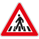 [FLH160013] FLH160013 - Cartello HI NF 13 ATTRAVERSAMENTO PEDONALE