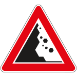 [FLR160030A] FLR160030A - Cartello NF 30a CADUTA MASSI