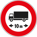 [FLR261067] FLR261067 - Cartello NF 67 TRANSITO vietato LUNGHEZZA m:___