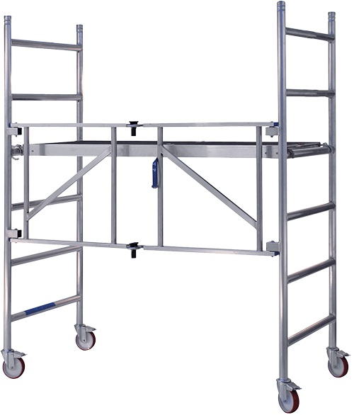 [HSP320] HSP320 - ponteggio in alluminio altezza totale m 1,95
