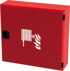 [MCN15/30] MCN15/30 - Cassetta naspo FLORIDA con tubazione da m 30 portello pieno