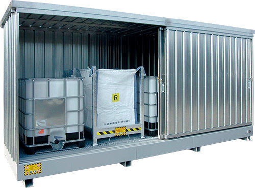 [PSA700] PSA700 - modul container per stoccaggio polivalente volume raccolta 1900 lt