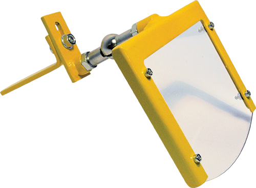 [RIP002] RIP002 - schermo per molatrice in acciaio e plastica schermo mm 210x210