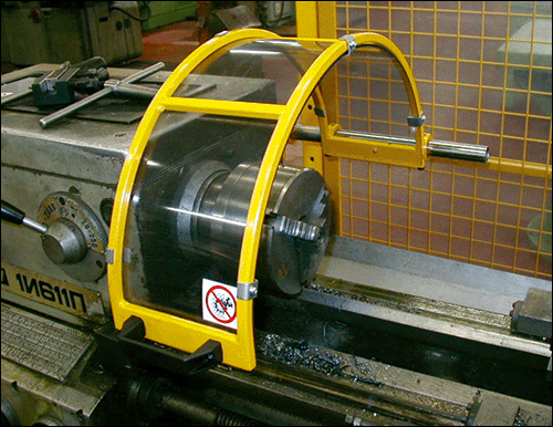 [RIPA3] RIPA3 - protezione per tornio con attacco A3 (cupola esclusa)