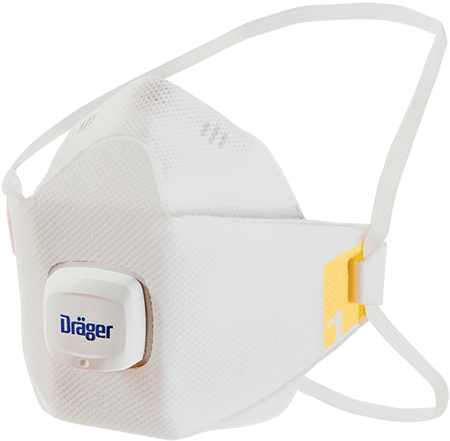 [RSD1915] RSD1915 - Respiratore DRAEGER X-plore 1900 pieghevole FFP1 x polveri c/valvola
