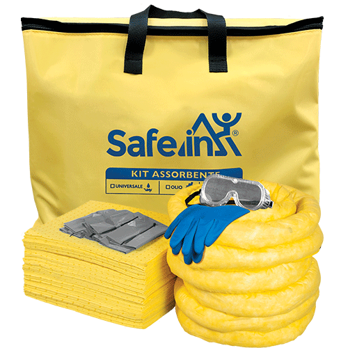 [SAC03] SAC03 - kit ADR serie CHEMICAL SAFE IN in sacca nylon assorbenza minimo 25 lt.