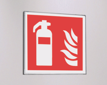 [SEME15107G] SEME15107G - segnale alluminio METAL monofacciale Estintore EN ISO 7010