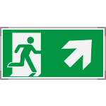 [SEME715106N] SEME715106N - segnaletica all.Metal mono "Usc.em."NE