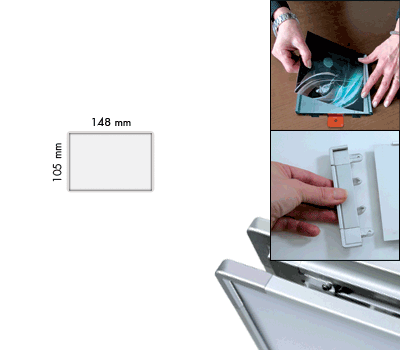 [SEMS1015W] SEMS1015W - segnale alluminio METALSIGN monofacciale colore BIANCO