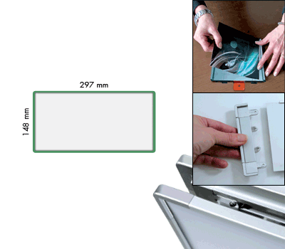 [SEMS1529G] SEMS1529G - segnale alluminio METALSIGN monofacciale colore VERDE