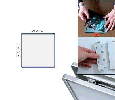 [SEMS2121BS] SEMS2121BS - segnale alluminio METALSIGN monofacciale colore BLU