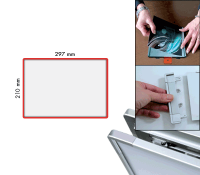 [SEMS2129R] SEMS2129R - segnale alluminio METALSIGN monofacciale colore ROSSO