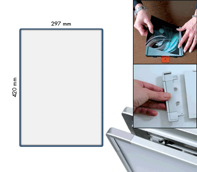 [SEMS2942BS] SEMS2942BS - segnale alluminio METALSIGN monofacciale colore BLU