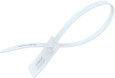 [SGE1122W] SGE1122W - confezione da 1000 sigilli piatti con inserto metallico mm.430 BIANCO