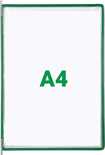 [SMCA400G] SMCA400G - confezione da 10 buste per leggii SMCA.. colore VERDE