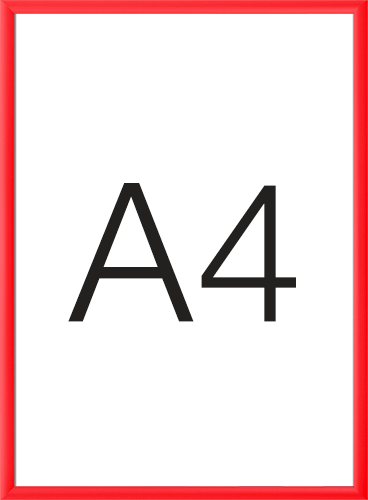 [SMCT418R] SMCT418R - cornice a scatto con protezione antiriflesso colore ROSSO ral 3020