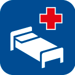 [SR104] SR104 - Etichetta adesiva rifrangente Ospedale