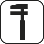 [SR169] SR169 - Etichetta adesiva rifrangente Officina