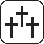 [SR187] SR187 - Etichetta adesiva rifrangente Cimitero