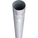 [STC415] STC415 - Palo tubolare zincato spess.mm 2 diam.48 mt.1,50 h.