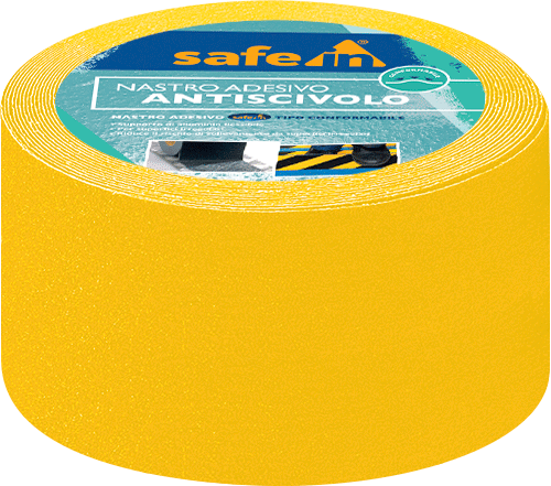 [SWDC100Y] SWDC100Y - rotolo antiscivolo CONFORMABLE GIALLO x superf.irregolari mt.18,3x100h